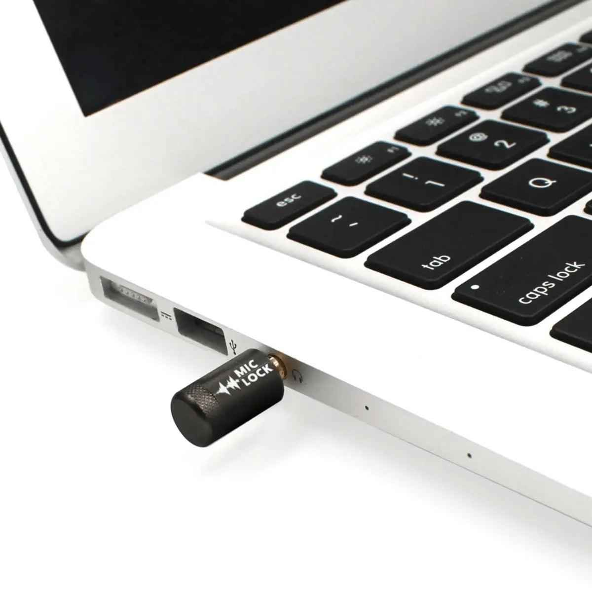 Mic-Lock 3.5mm Single-Ended Microphone Blocker - Gray - Mic-Lock