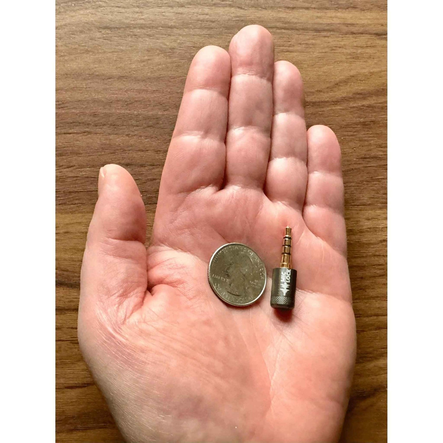 Mic-Lock 3.5mm Single-Ended Microphone Blocker - Metallic Orange - Mic-Lock