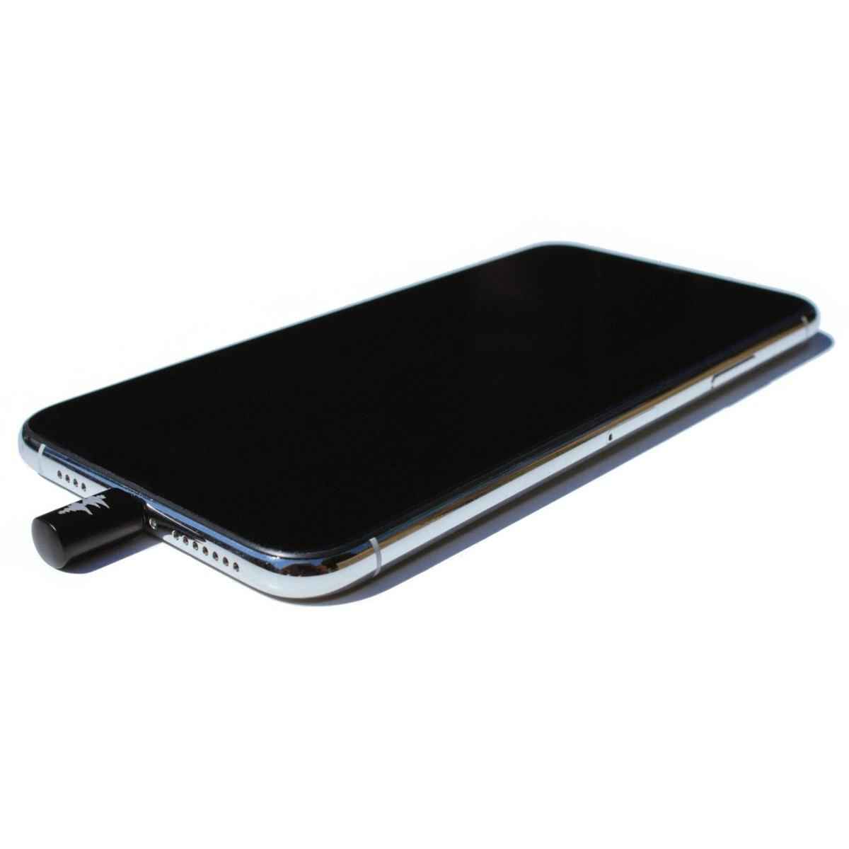 Mic-Lock Mini Lightning Single-Ended Microphone Blocker - Black - Mic-Lock