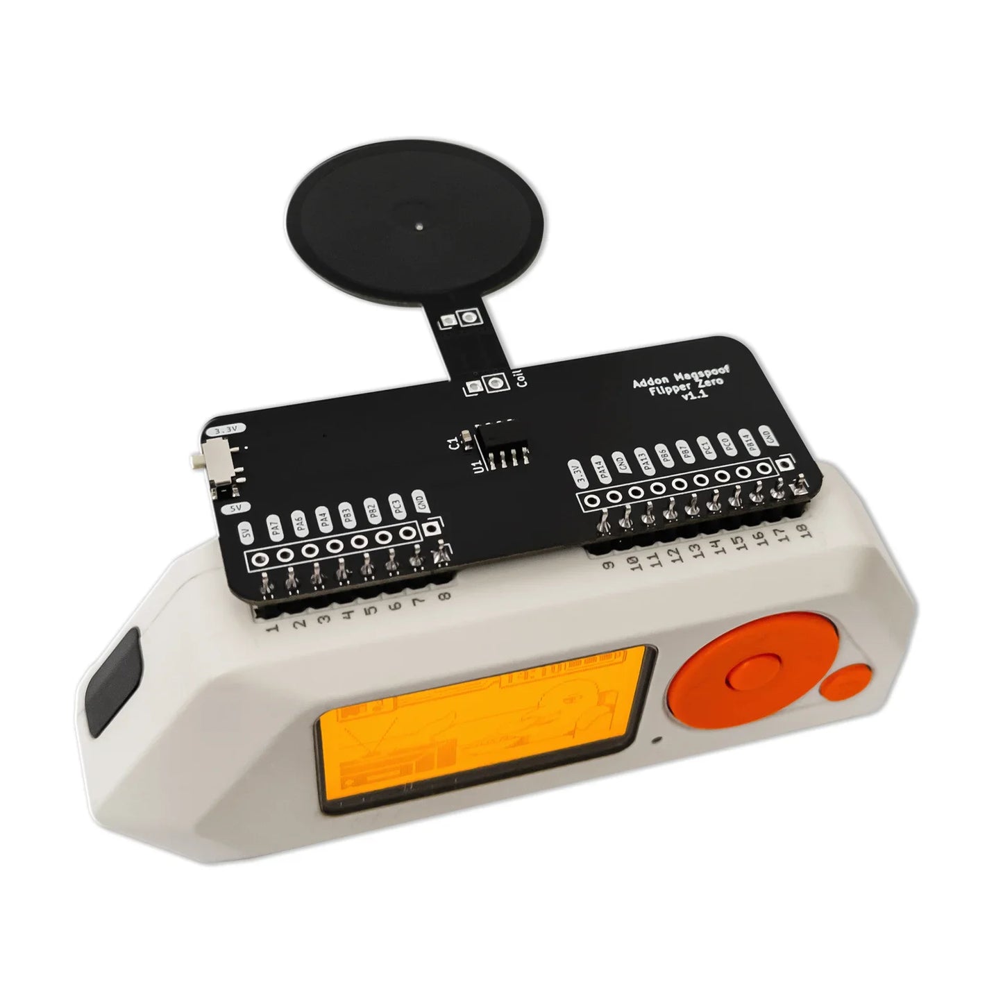 Flipper Zero Add-On: MagSpoof