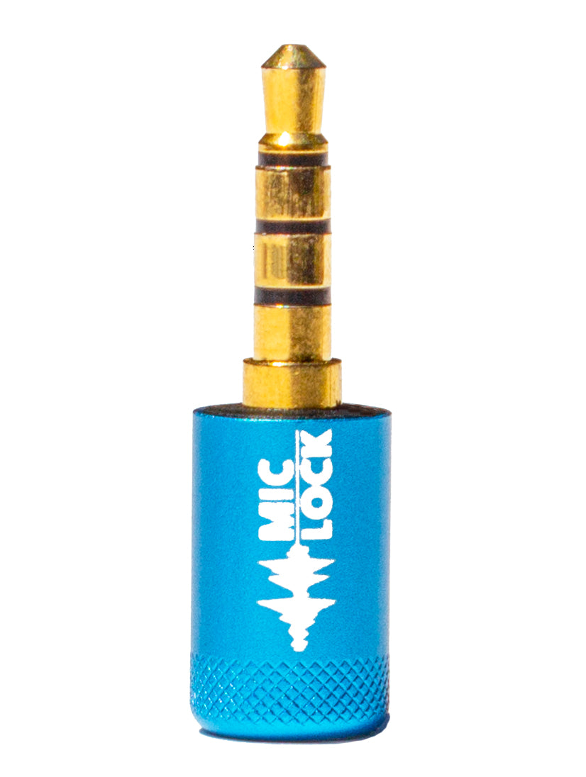 Mic-Lock 3.5mm Single-Ended Multi Colors Microphone Blocker 5-Pack