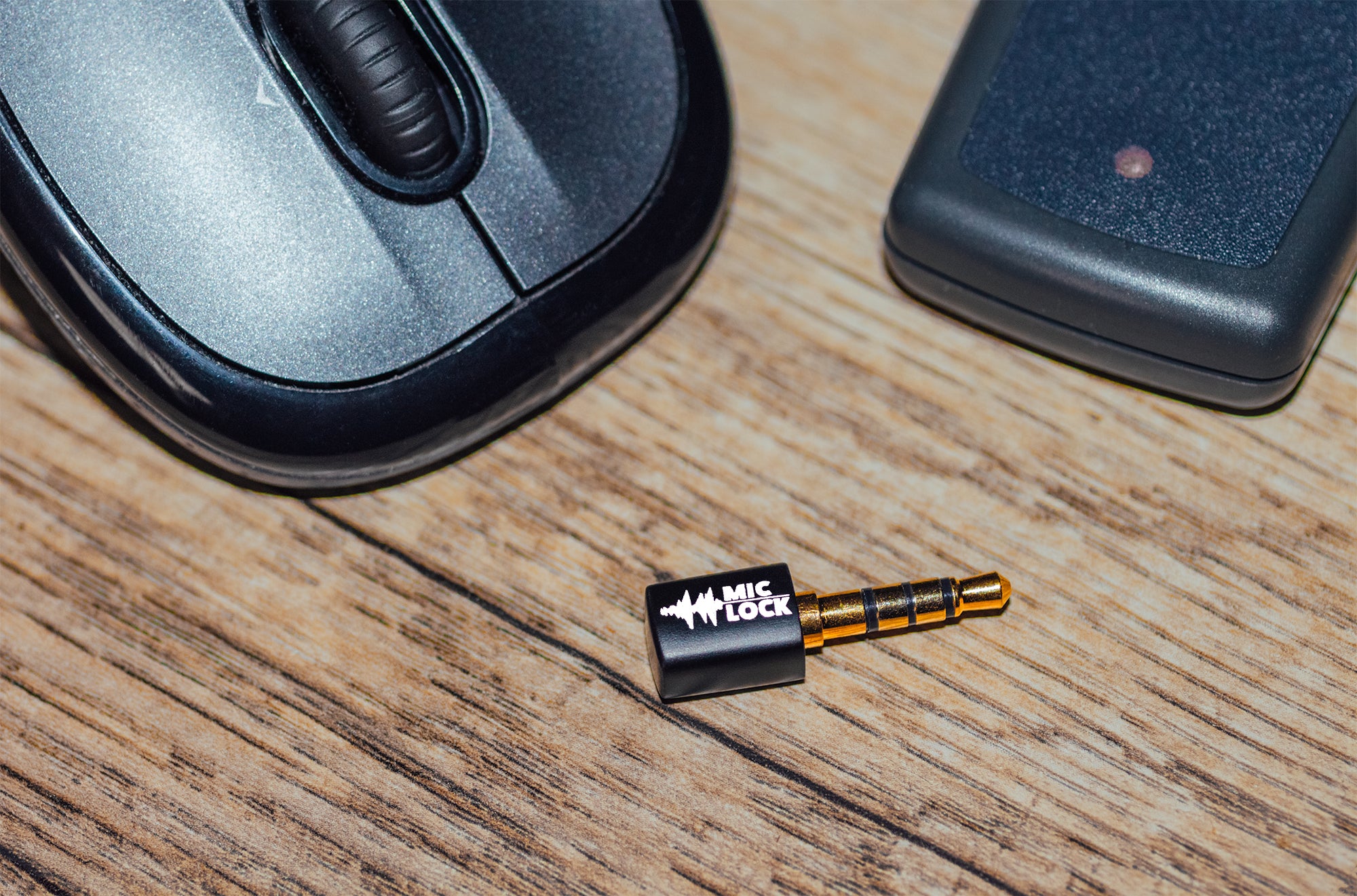 Mic-Lock® 3.5mm Single-Ended Microphone Blocker -Black - Mic-Lock