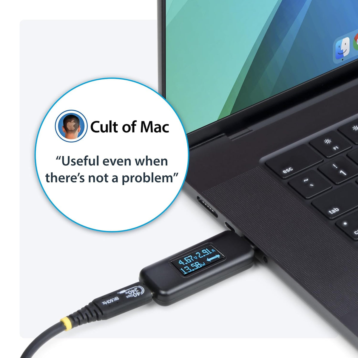 StarTech.com USB-C Power Meter — USBC-PWRTESTER