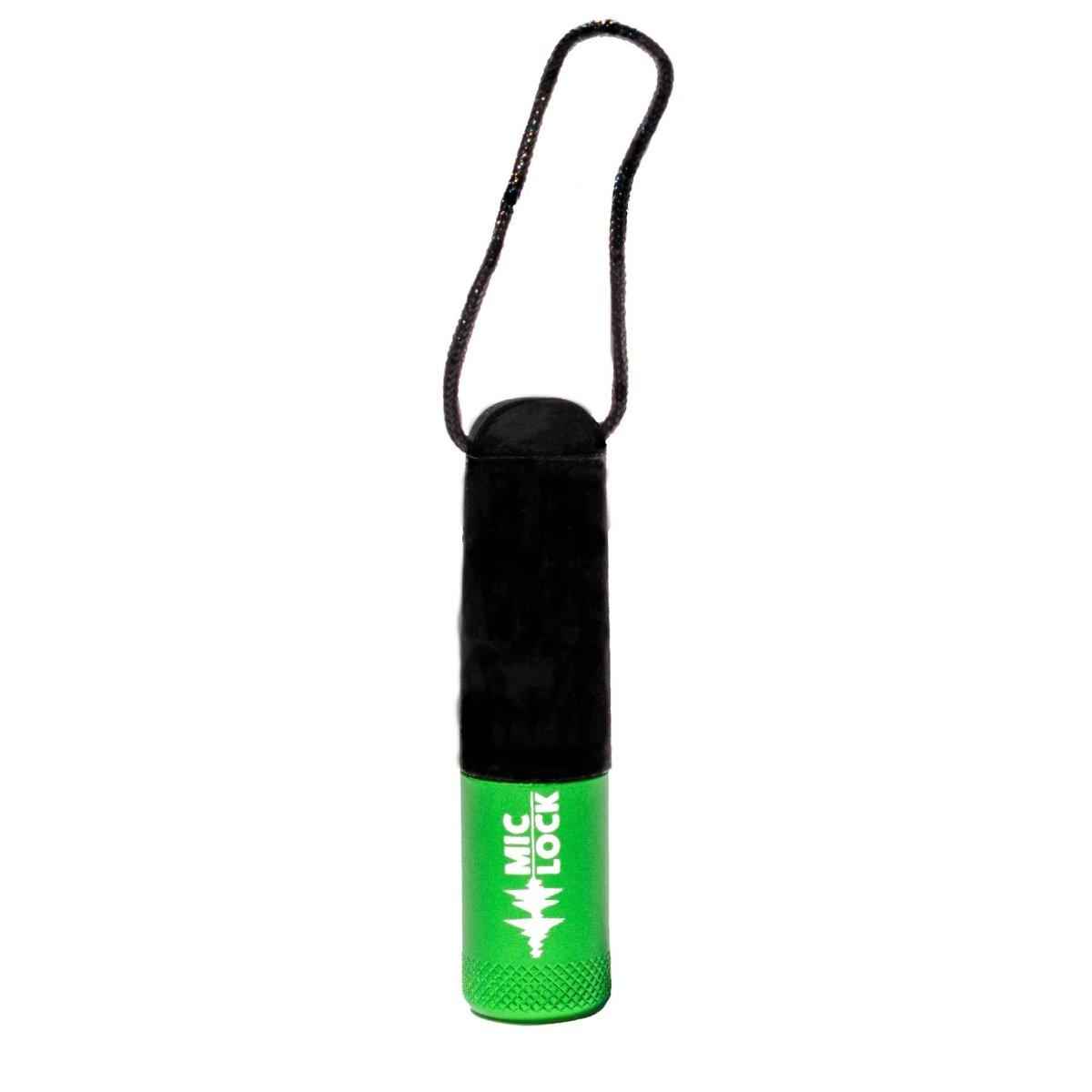 Mic-Lock 3.5mm Single-Ended Microphone Blocker- Metallic Green - Mic-Lock