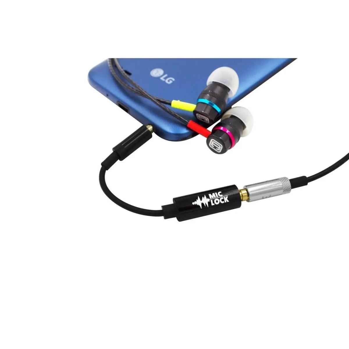 Mic-Lock 3.5mm Soundpass Microphone Blocker- Black - Mic-Lock
